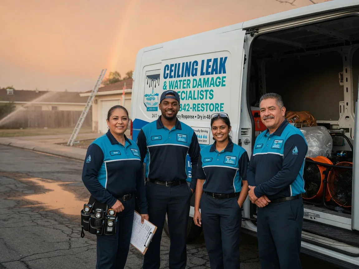 Ceiling Leak Cleanup company in Lake Nebagamon, WI